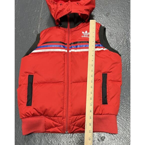 Vintage ADIDAS Originals Down Puffer Vest Jacket Size 38 - Picture 3 of 12